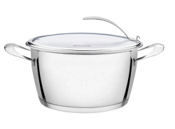 Кастрюля Tramontina Ventura 20 см 3,1 л 62364/204 + Набор столовых приборов Tramontina Leme 20 пр. 23198/038