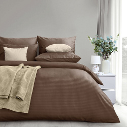 КПБ Евро Verossa Taupe 50/70,70/70 Stripe 927039