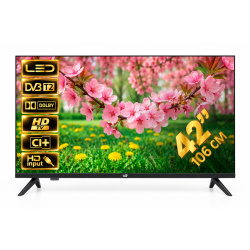 42" (106см) Телевизор VR 42VF13B, FHD 1920x1080, Цвет Чёрный