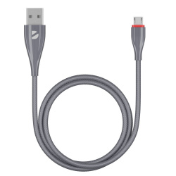 USB кабель Deppa Ceramic USB - Micro USB Grey (1м) 72286