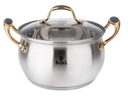 Кастрюля Rashel Голд 18 см/2,6 л R-260H