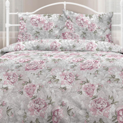 КПБ 1,5 сп Любимый дом Пионовый сад 70/70 Бязь 914357