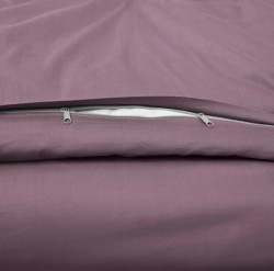 Пододеяльник Mona Liza Trio Berry 175/210 Бордовый Сатин 556027/1