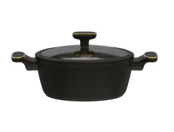 Кастрюля Rashel Premium 3 л/22 см черный R-27422