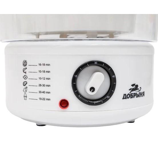 Пароварка Добрыня DO-3203 (600Вт, 2чаши)