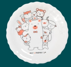 Набор посуды детский Pars Opal Pink Friends 124697