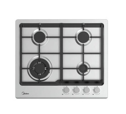 Встраиваемая варочная панель Газовая Midea MG593TX, 59 см, цвет Нержавеющая сталь