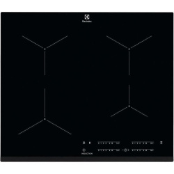 Встраиваемая варочная панель Индукционная Electrolux EIT61443B, 59 см, цвет Чёрный