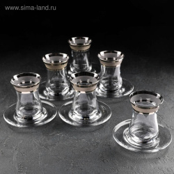 Чайный набор Pasabahce 12 пр. на 6 пер. 160 мл 5120912