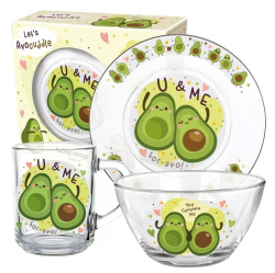 Набор посуды детский Авокадо 307278