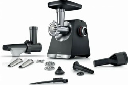 Мясорубка Bosch MFWS650B, цвет Чёрный, производительность 3,5 кг/мин, мощность 2 100 Вт