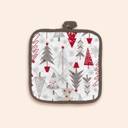 Прихватка Vse Doma 18/18 Зимняя сказка рогожка A68795
