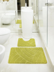 Набор ковриков My Crystal Gold 50*80 и 40*50 зеленый МС2-074