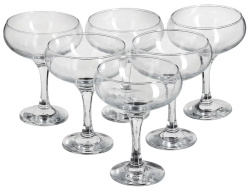 Набор бокалов для шампанского Pasabahce Bistro 6 пр, 270 мл О3229