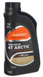 Масло моторное 4Т Patriot G-Motion 5W30 4T Arctic 1л