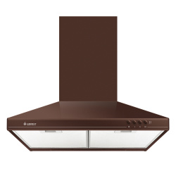 Вытяжка купольная, настенная, Gefest 10 BO К47 60, цвет Коричневый, ширина 60см.