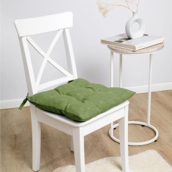 Подушка для стула Волшебная Ночь 40/40 с тафтингом Киви 920817