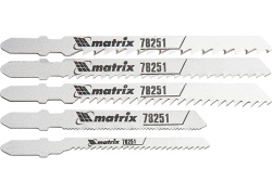 Набор полотен для электролобзика универсальный MATRIX Professional 5 шт.