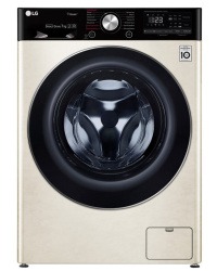 Стиральная машина с фронтальной загрузкой LG F2V5HS9B, Max загрузка - 7кг, Max отжим - 1 200об/мин., цвет Бежевый