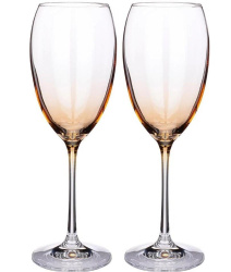 Набор бокалов для вина Crystalex Grandioso Flame 2 пр. 450 мл 674-828