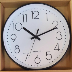 Часы настенные Maxtronic MAX-PRA01-51-2 Белый-черный