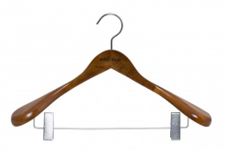 Вешалка Attribute Status AHO261 44см для верх. одежды с клипсами