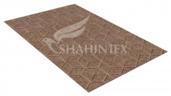 Коврик Shahintex придверный влаговпитывающий Практик Соты 60*90 мокко 02 839735