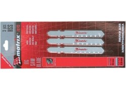 Полотна для электролобзика по металлу MATRIX 50 x 0,8 мм, HSS, EU-хвостовик 3 шт.