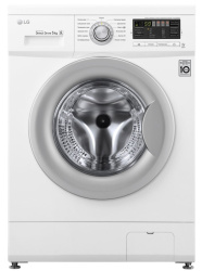 Стиральная машина с фронтальной загрузкой LG F10B8LD7, Max загрузка - 5кг, Max отжим - 1 000об/мин., цвет Белый