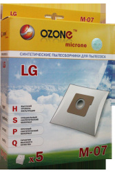 Пылесборник синтетический OZONE M-07 (д/п LG TB-33)