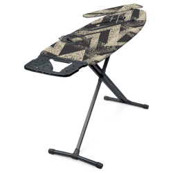 Гладильная доска Ника 10+ тефлон Золотые брызги на черном НТ10+/7