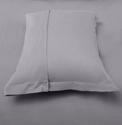 Наволочка-трансформер Mona Liza Steel  50/70 - 70/70 Серый 554106/2