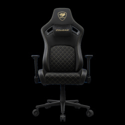 Игровое кресло Cougar Defensor F Black+Gold