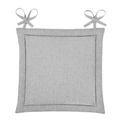 Подушка для стула Волшебная Ночь 40/40 Пепельно-серый Рогожка 777010