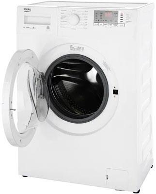 Стиральная машина с фронтальной загрузкой Beko WRE6512BWW, Max загрузка - 6кг, Max отжим - 1 000об/мин., цвет Белый