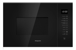 Встраиваемая микроволновая печь Hotpoint MF25G BL H, цвет Чёрный, 25 л.