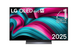  65" (165см) Телевизор LG OLED65C5RLA, SMART, UHD 4K 3840x2160, Цвет Чёрный