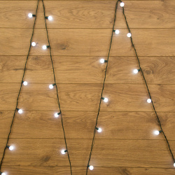 Гирлянда светодиодная Neon Night Шарики 25 мм 5 м мультиколор 303-55