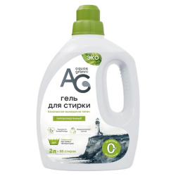 Гель для стирки белого белья гипоаллергенный Aquae Granni Delicate 2000 мл