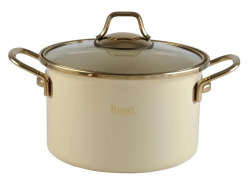 Кастрюля Rashel Gold 3 л/18 см кремовый R-07718
