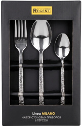 Набор столовых приборов Regent Linea Milano 18 пр. 82-102