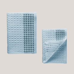 Полотенце Fine Line Amelia 50/100 Небесный вафельное A79428