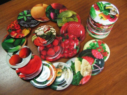 Крышки винтовые Твист-Офф D=82 мм Элитная с печатью, 20шт/уп