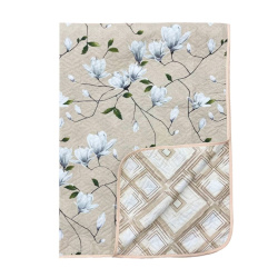 Покрывало С Любовью Комфорт 200х220 двустороннее Цветочная нежность A98753