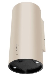 Вытяжка цилиндрическая, настенная, Maunfeld Lee Wall 39, цвет Бежевый, ширина 38см.