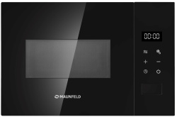 Встраиваемая микроволновая печь Maunfeld JBMO155SGB02, цвет Чёрный, 15 л.