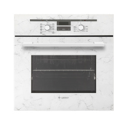 Встраиваемый Электрический духовой шкаф Gefest ДА 622-02 К152, цвет Белый мрамор