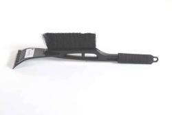 Щетка-сметка для снега Альпийка малая съёмный скребок сверху мягкая ручка 45 см