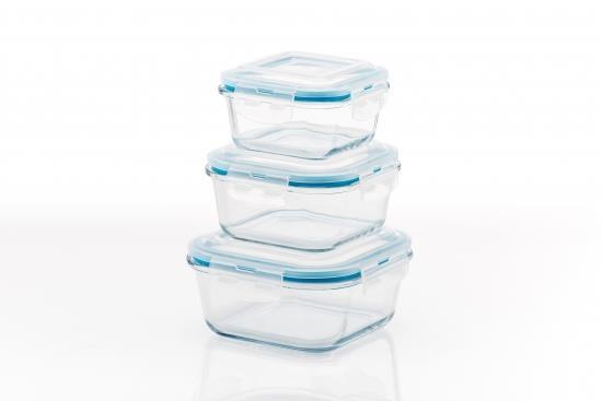 Набор контейнеров Eley квадратные 3 шт ELECST004L