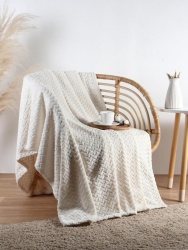 Плед Этель Zig-zag 200х220 Молочный 10858427